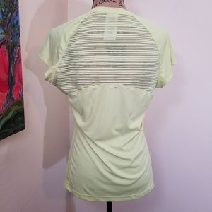 Adidas sheer back workout Tee